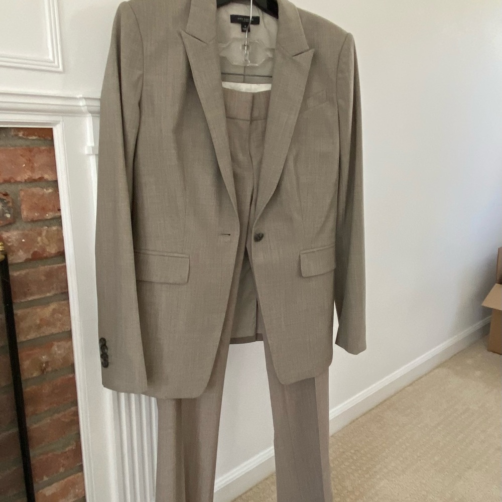 Ann Taylor Beige Suit